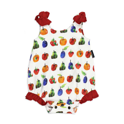 Organic Bowtie Shoulder Bodysuit in Fruit – L'ovedbaby