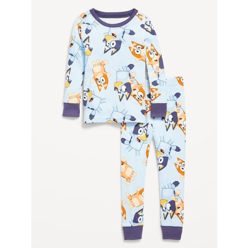 Bluey™ Unisex Graphic Snug-Fit Pajama Set for Toddler & Baby