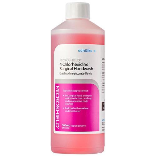 Microshield | 4 Chlorhexidine Surgical Handwash 500ml