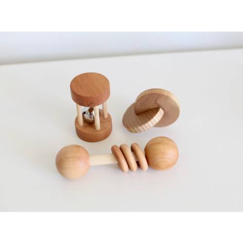 Montessori 4-8 Month Gift Set--Montessori Set of 3 Toys--Montessori Play Kit
