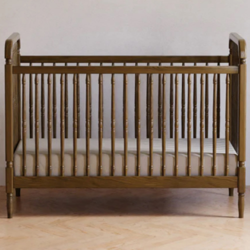 Liberty 3-in-1 Convertible Spindle Crib + Toddler Bed Conversion Kit