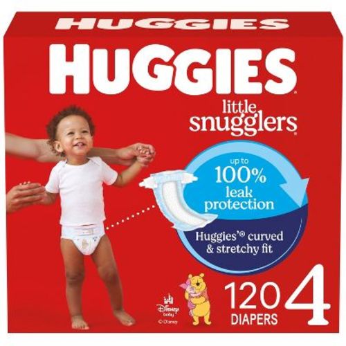 Huggies Little Snugglers Disposable Diapers - Size Newborn - 128ct