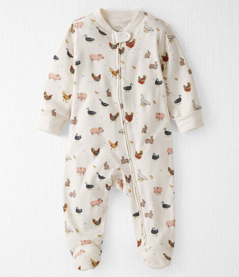 Baby ORGANIC Cotton Sleep & Play Pajamas - Little Planet | Carter's