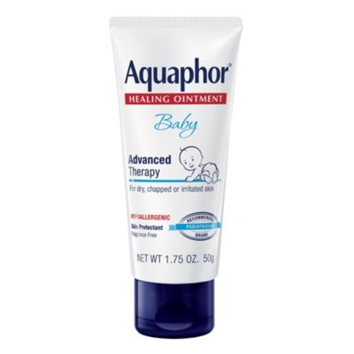 Aquaphor Baby Healing Ointment for Teething, Drool and Diaper Rash, Travel Size, 1.75 oz HSA/FSA Eligible
