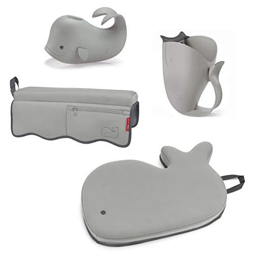 Skip Hop Moby Baby Bath Essential Set, Grey