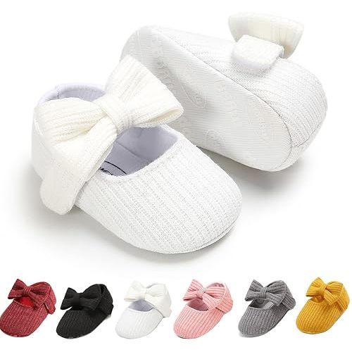 Ohwawadi Infant Baby Boys Girls Slippers Cozy Fleece Booties Soft Bottom Warm Cartoon Socks Newborn Crib Shoes