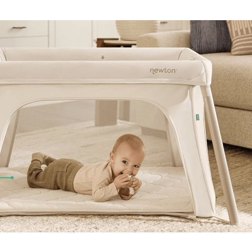 Newton Baby Compact Travel Crib - Sandstone color