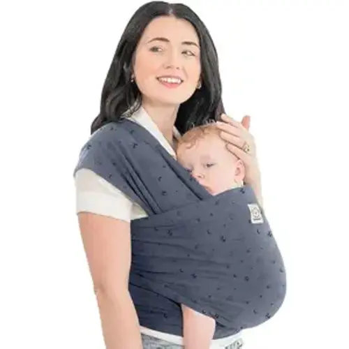 KeaBabies Baby Wrap Carrier, All in 1 Original Baby Carrier (Planets) | Newborn to Toddler Sling, Easy to Wear, Hands Free Bonding, Lightweight, Breathable Infant Wraps