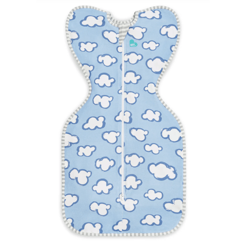 Swaddle Up™ 1.0 TOG Cotton Dusty Blue Daydream