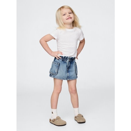Baby & Toddler UltraSoft Denim Cargo Skort