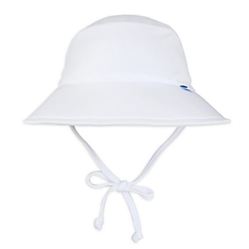 i play.® by green sprouts® 0-6 Months Breathable Bucket Sun Protection Hat in White