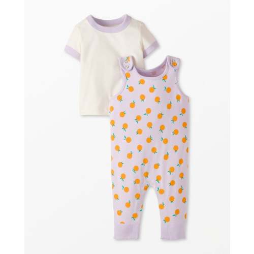 Baby T-Shirt & Overalls Set | Hanna Andersson