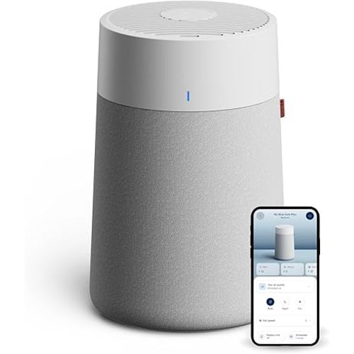 BLUEAIR Air Purifier for Small Room, Bedroom, Home, Cleans 926 sqft in one hour, HEPASilent Air Cleaner for Pets, Allergens, Virus, Dust, Mold, Smoke - Blue Pure 511i Max