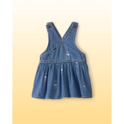 Baby Girl Disney© Winnie the Pooh Denim Wrap Skirtall - Medium Wash - OshKosh B'gosh | Carter's