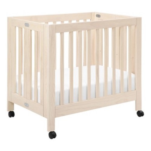 Babyletto Origami Portable Mini Crib, Color: Washed Natural