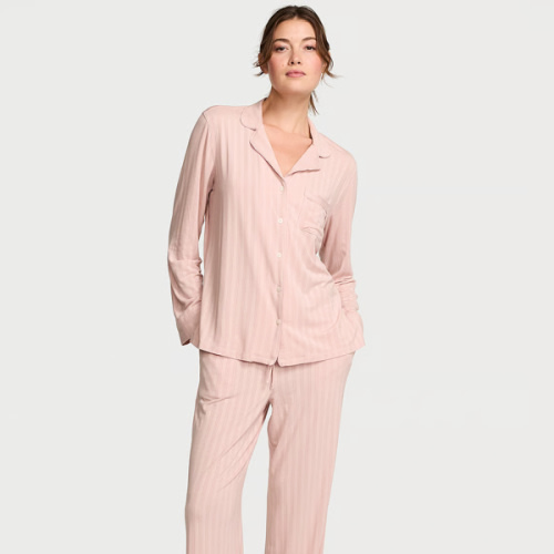 Modal Soft Long Pajama Set