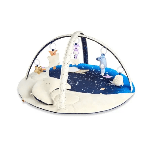 Skip Hop Tummy Time Mat, 3-in-1 Activity Baby Play Gym, Age 0+, Celestial Dreams, Grey
