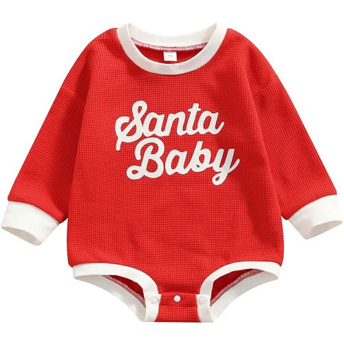 Baby Girl Boy Crewneck Sweatshirts Oversized Knit Sweater Shirts Long Sleeve Romper Pullover Top Cute Fall Winter Clothes