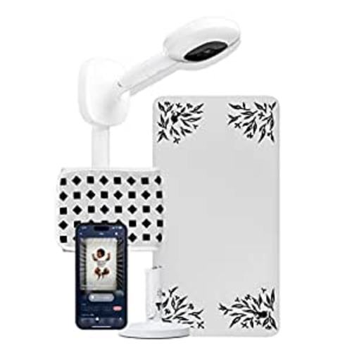 Amazon.com: Nanit Pro Complete Monitoring System – Includes Wi-Fi HD Video Camera w/Nightlight and Night Vision, Multi-Stand, Smart Sheets & Breathing Wear Band - Tracks Infant Sleep, Breathing Motion, & Height : Electronics