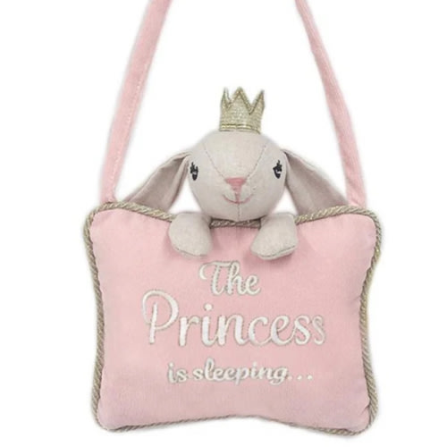 the Princess Is Sleeping Door Hanger