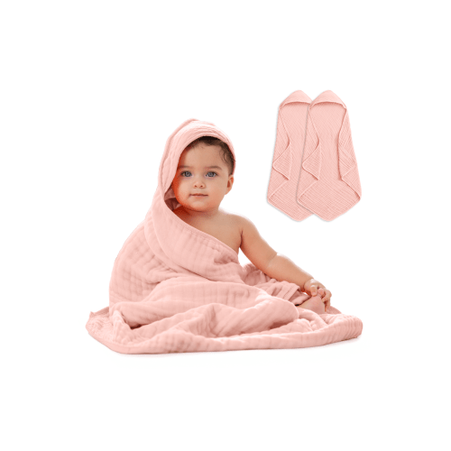 Baby Hooded Towels - Pack of 2