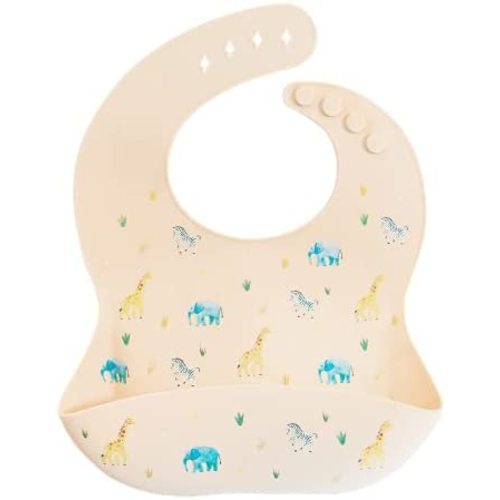 Austin Baby Co Mess Proof Silicone Bibs for Babies – Perfect Travel Toddler Bibs for Baby
