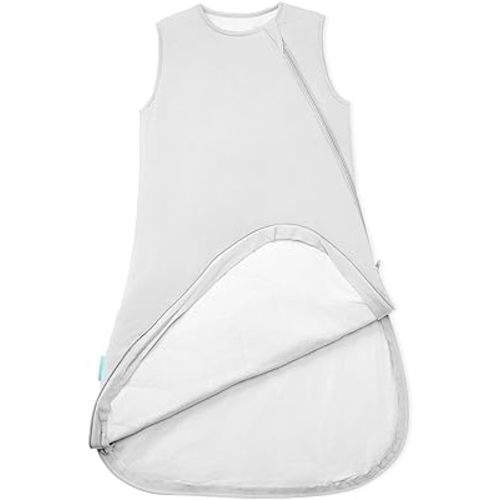 Supersoft Sleep Sack 1.0 TOG, Premium Bamboo Viscose Baby Sleeping Bag 2-Way Zipper Sleepsacks Baby Wearable Blanket
