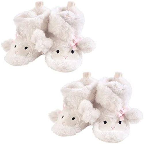 Hudson Baby Unisex Baby Cozy Fleece and Sherpa Booties Multi-pack