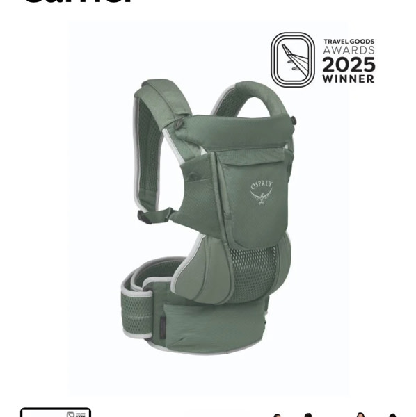 Poco Soft Child Carrier - Supportive & Breathable Comfort