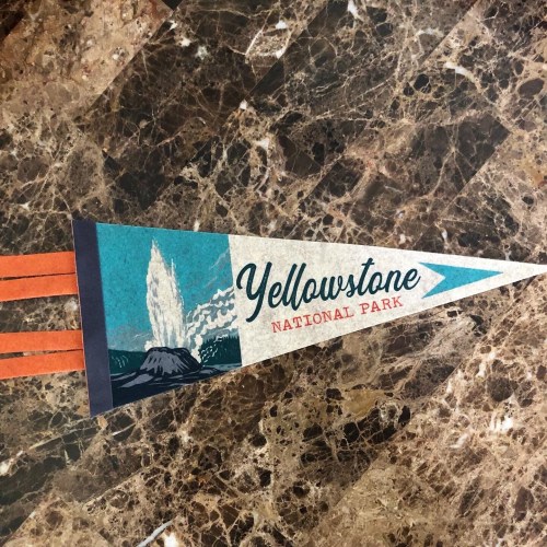 Yellowstone National Park Pennant