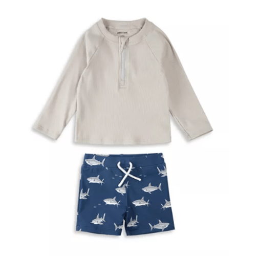 Boys' Rash Guard & Swim Trunks Set - Baby