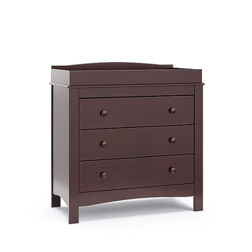 Graco Noah 6-Drawer Dresser (White) – GREENGUARD Gold Certified, White Dresser for Bedroom, Kids & Nursery Storage Chest, Safety Interlocking Drawers, Pre-Installed Tracks, Kids Chest