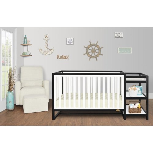 Milo 5-in-1 Convertible Crib and Changer