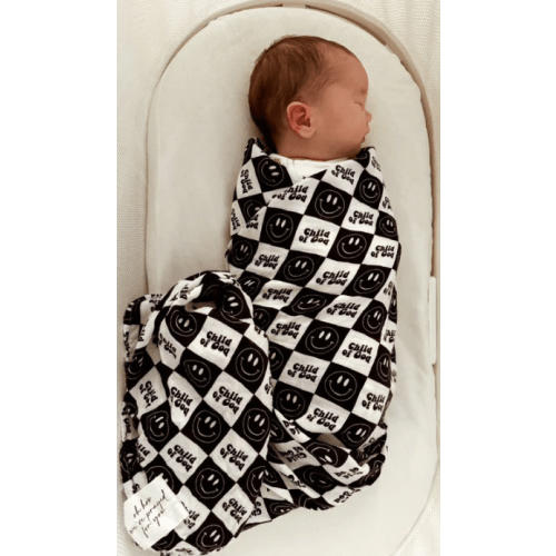 Child of God Smiley Swaddle Blanket – OUR HOUSE ABOVE