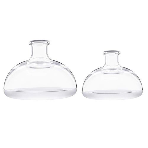 EXCEART 2pcs Mom Palm Pressure Drum Massage Chest Percussion Cup Silicone Sputum Remover for Infant, Toddler & Elderly (Transparent)
