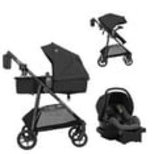 Evenflo Omni Signature Travel System with LiteMax infant Car Seat (Porto Black)
