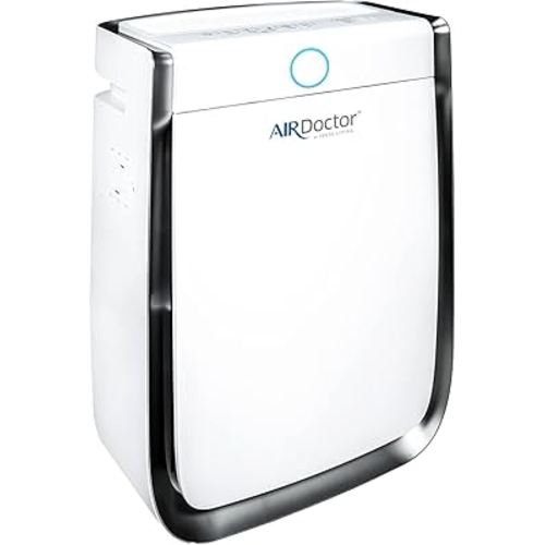 AIRDOCTOR AD3500 Air Purifier for Home and Large Rooms Up to 1260 sq. ft. 2x/hour | UltraHEPA, Carbon, VOC Filters and Air Quality Sensor. Captures Particles 100x Smaller Than HEPA