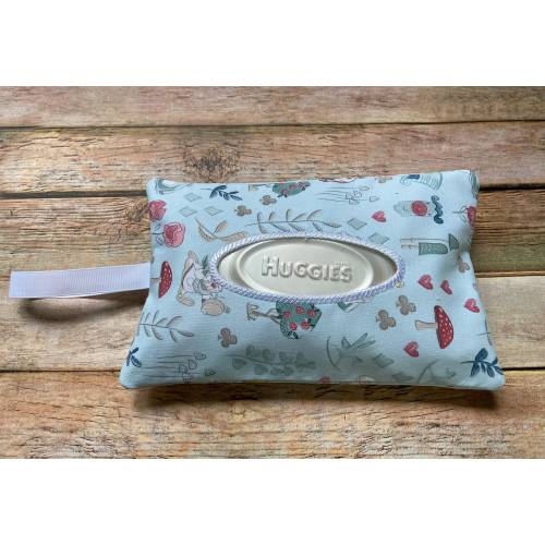 Alice in Wonderland - Baby Wipes - Diaper Wipes Holder