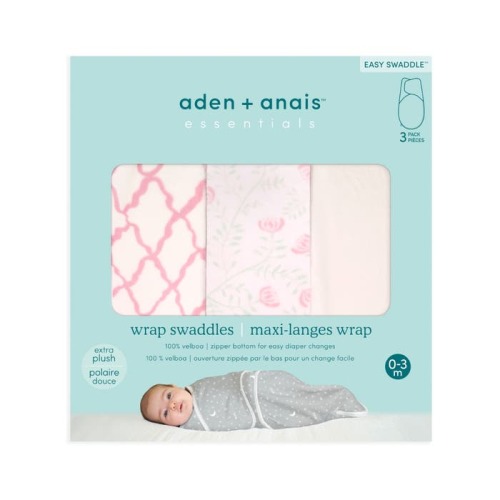 Arts & Crafts Minky Swaddle Wrap 3pk | aden + anais