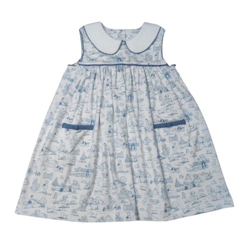 Pocket Dress | Playful Toile