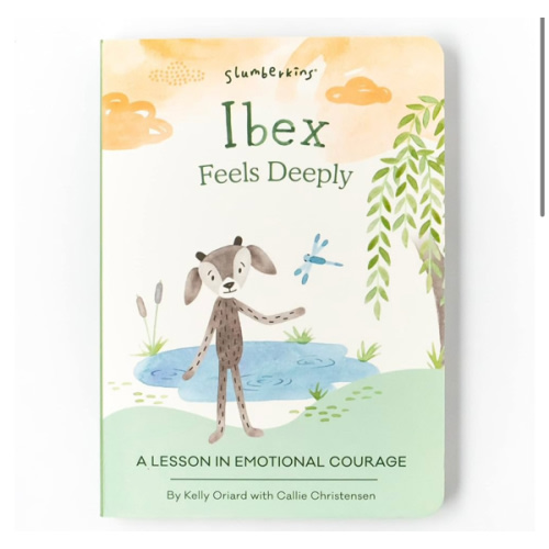 Slumberkins Ibex Feels Deeply: A Lesson In Emotional Courage | Promotes Emotional Courage, Resilience & Empathy | Social Emotional Tools for Ages 0+