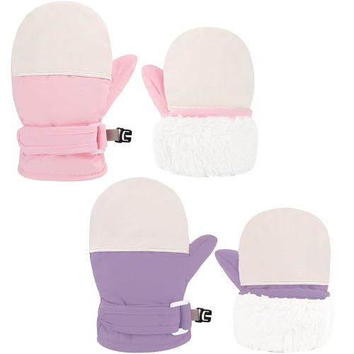 ENBAOHUI Baby Gloves Toddler Snow Glove Waterproof Mittens Fleece Lined Winter Warm Kids Snow Infant Ski Mitten