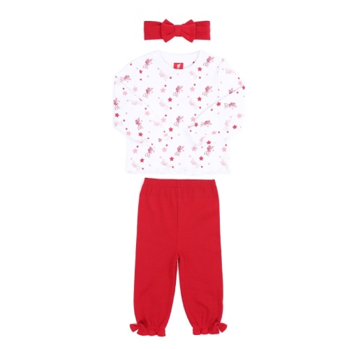 LFC Baby Top And Leggings Set White
