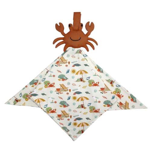 Beach Day Crab Baby Lovey