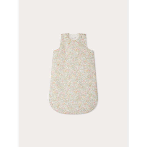 Joujou zipped sleeping bag made with pink Liberty fabrics