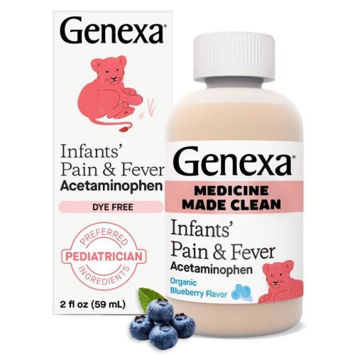 Genexa Infants' Pain & Fever Treatment - Blueberry - 2 fl oz