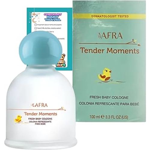Ioly's Jjafra Tender Moments Baby Cologne for boys, girls Jjafra baby perfume for newborn Alcohol FREE Paraben Colonia para bebe recien nacido kids Perfume para bebe toddler colonia para niños PK 1