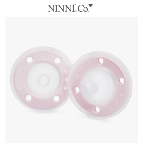 Ninni Pacifier Petal Pink 2 Pack