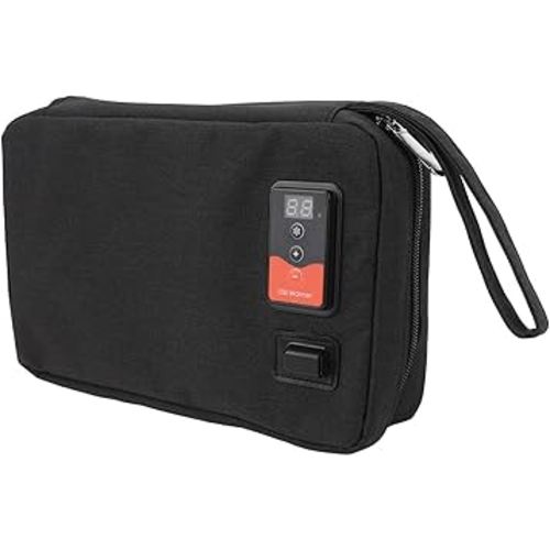 USB Baby Wipe Warmer, Portable Car Wipes Heater Warmer with 30°C to 60°C Adjustable Heating Temperature, Up to 80Pcs Wipes Capacity, for Home, Travel, Camping