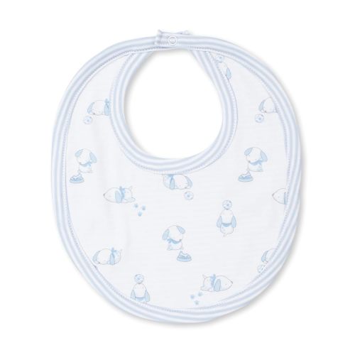 Kissy Kissy Baby-Boys Infant Peppy Pups Reversible Bib